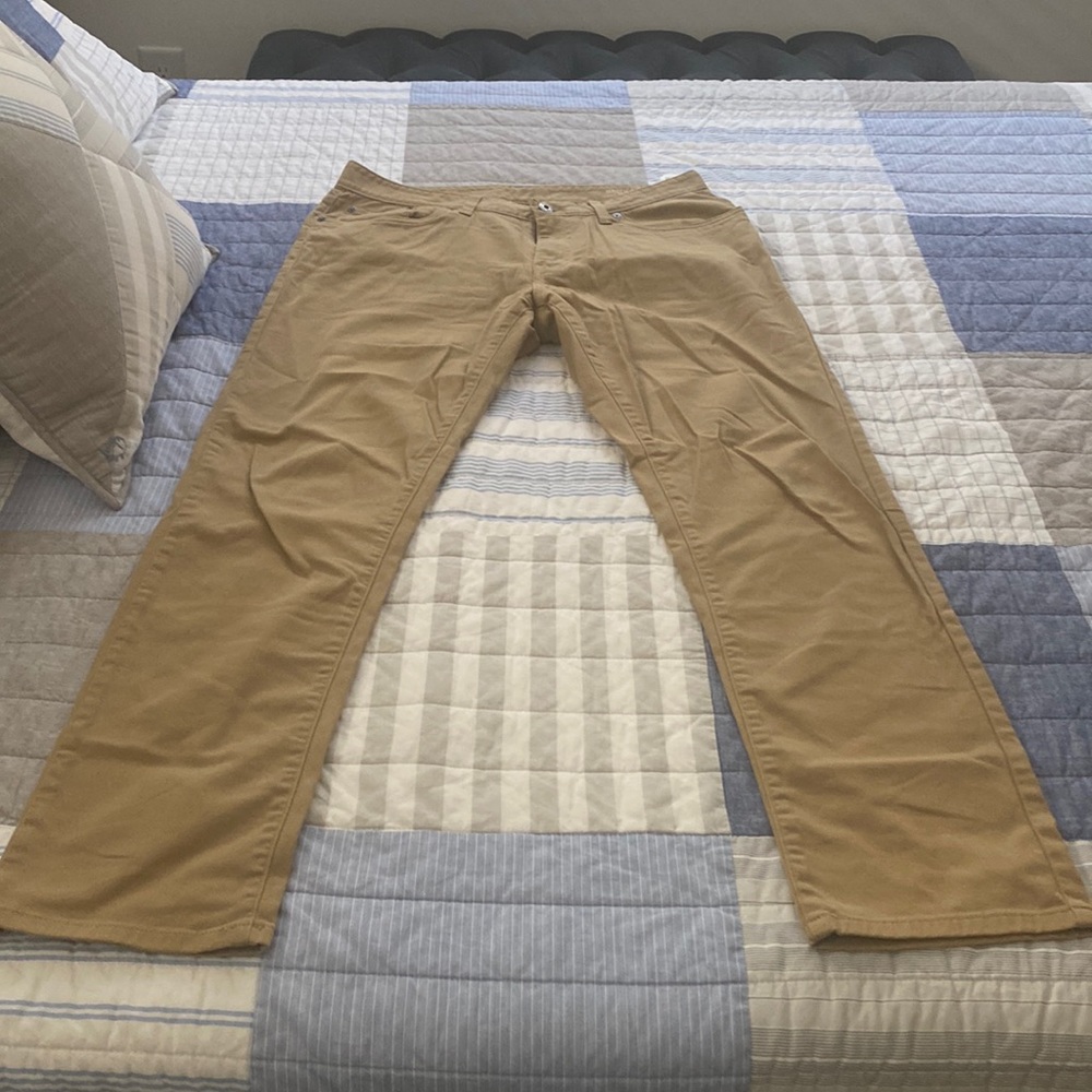 Nautical Men’s Slim Fit Casual Pant Dark Khaki 32W x 32L